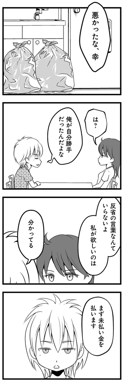 まず未払金を払います