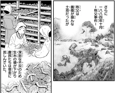 『角川まんが学習シリーズ 日本の歴史 13 近代国家への道 明治時代後期』より