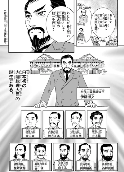 日本初の内閣総理大臣の誕生
