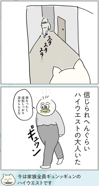 ハイウエストの大人