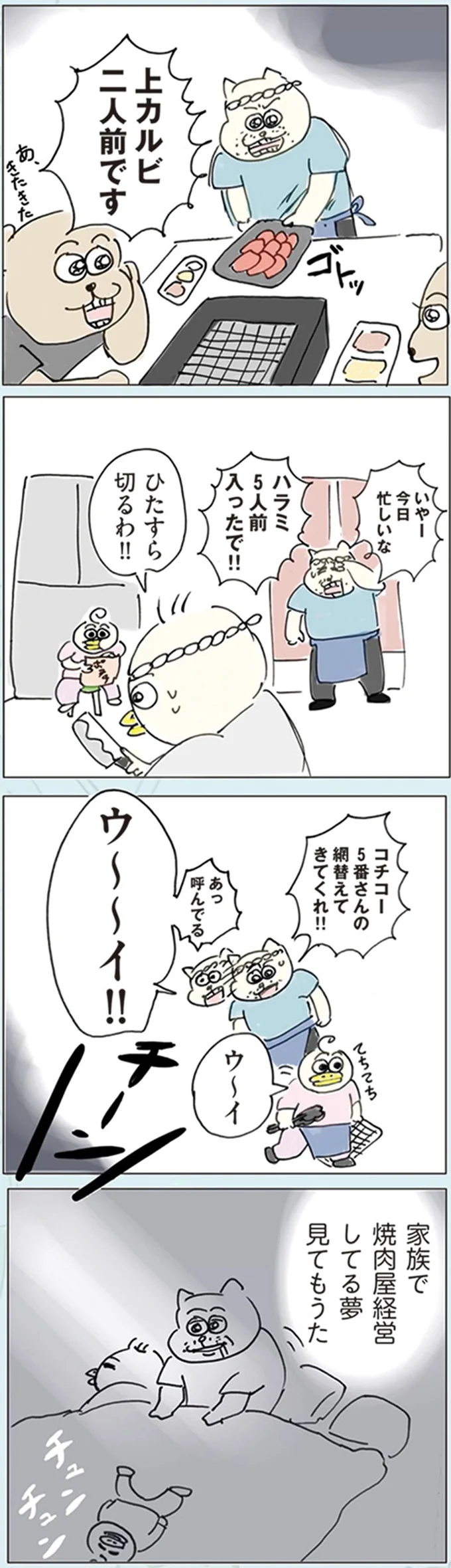 焼肉屋経営してる夢