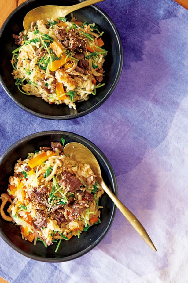 暑すぎるキッチンからの解放！ ビビンバもちらしずしも炊飯器でスイッチポンッ