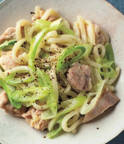 味付けもシンプルだから簡単「とりねぎ塩うどん」