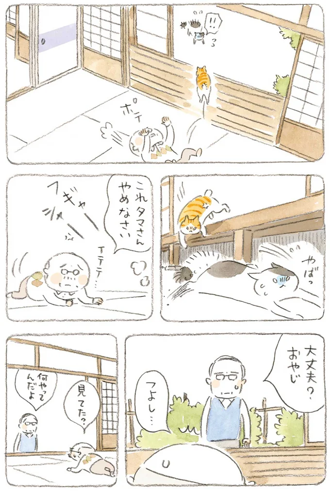 見てた？