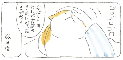 年をとった猫を気遣うじいちゃん。意外なオチが！