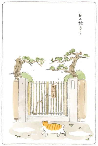 一日の始まり