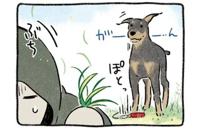  ぽとっ