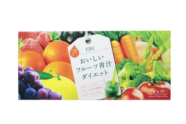 おいしいフルーツ味だから続く！ 青汁でキレイもダイエットも両立
