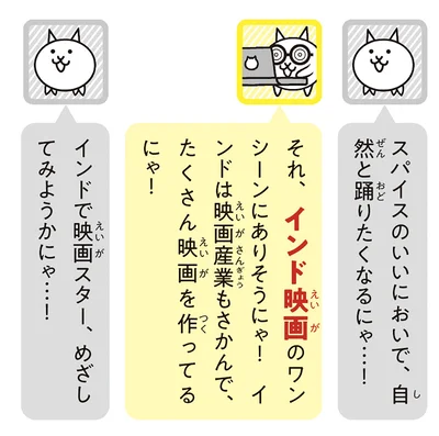 インドは映画産業もさかん