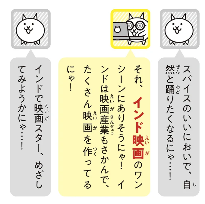 インドは映画産業もさかん