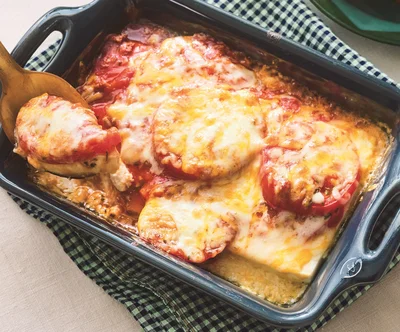 さっぱりとした豆腐とミートソース、チーズのコクが絶妙なバランス！豆腐とミートソースのグラタン