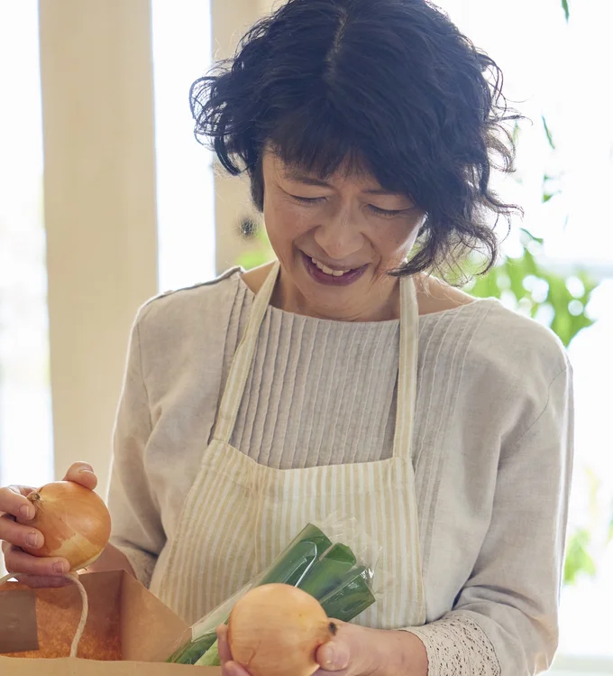 アイディアあふれるレシピが人気の料理研究家、舘野鏡子さん