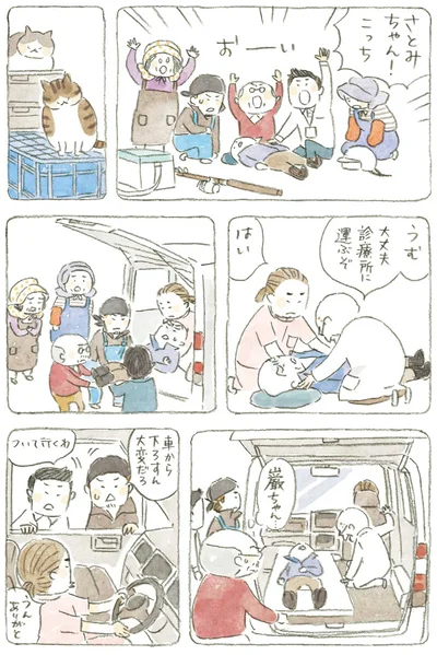 大丈夫　診療所に運ぶぞ