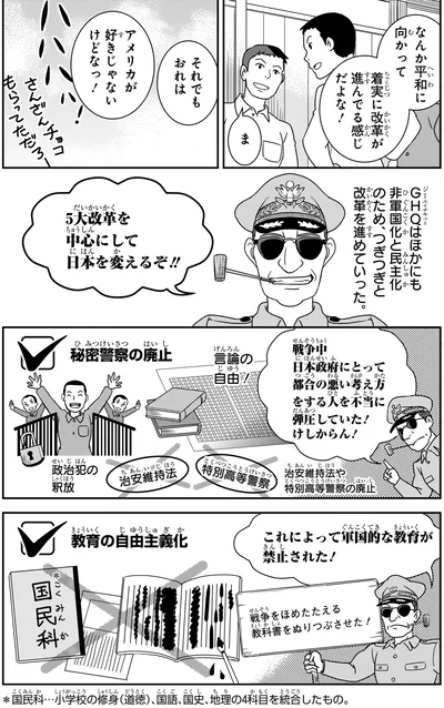 つぎつぎと改革を進めていった