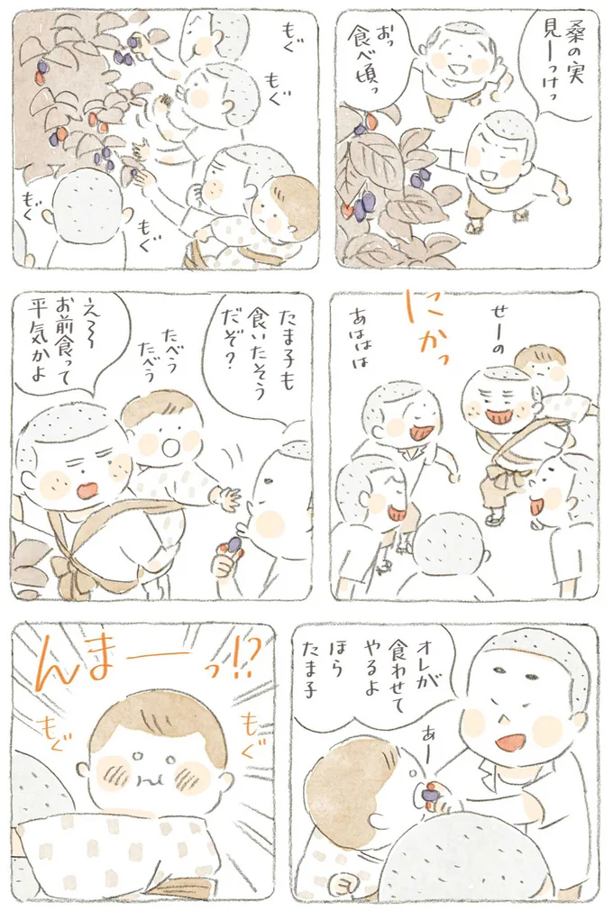 桑の実見ーっけっ