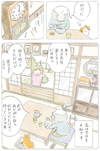 島は今日も平和です