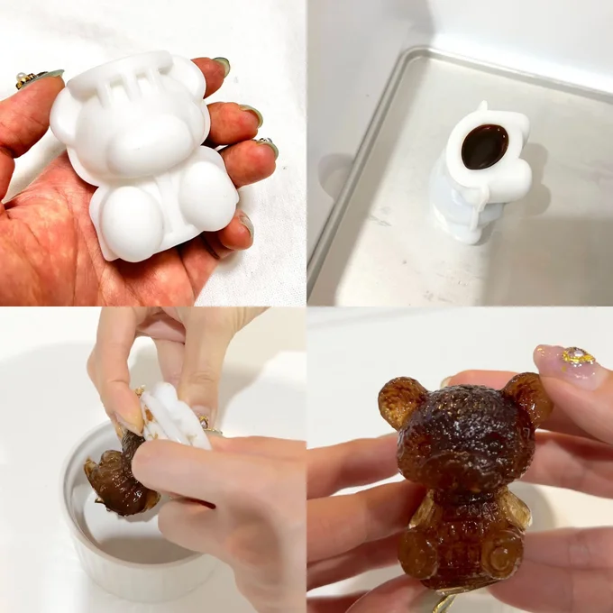 中にお好みのドリンクを入れて冷凍庫で凍らせます