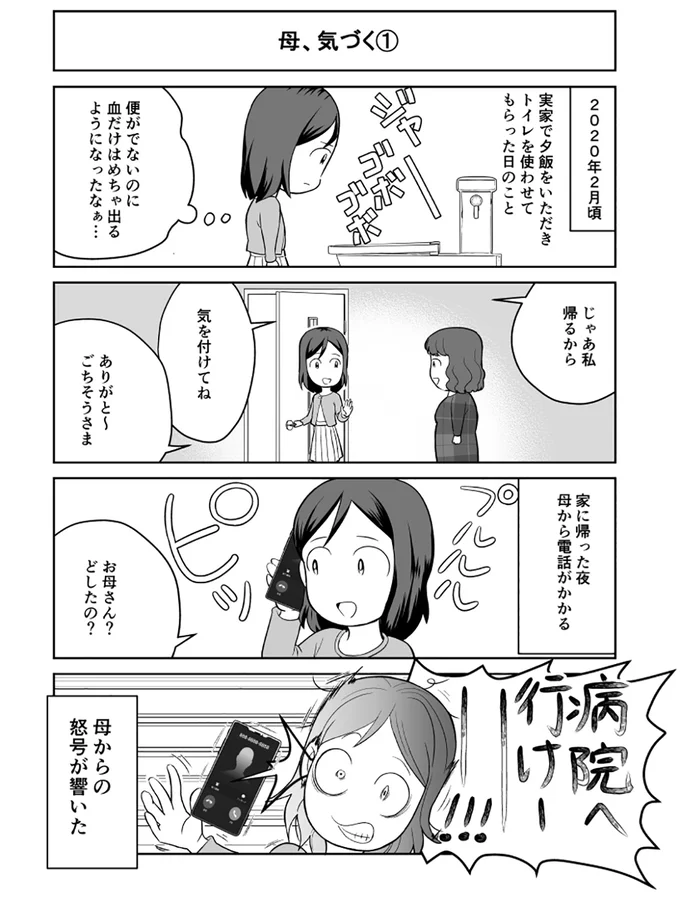 『痔だと思ったら大腸がんステージ4でした〜標準治療を旅と漫画で乗り越えてなんとか経過観察になるまで〜』より