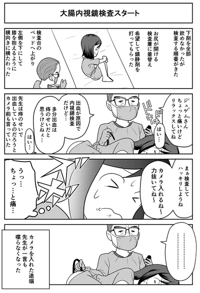 『痔だと思ったら大腸がんステージ4でした〜標準治療を旅と漫画で乗り越えてなんとか経過観察になるまで〜』より