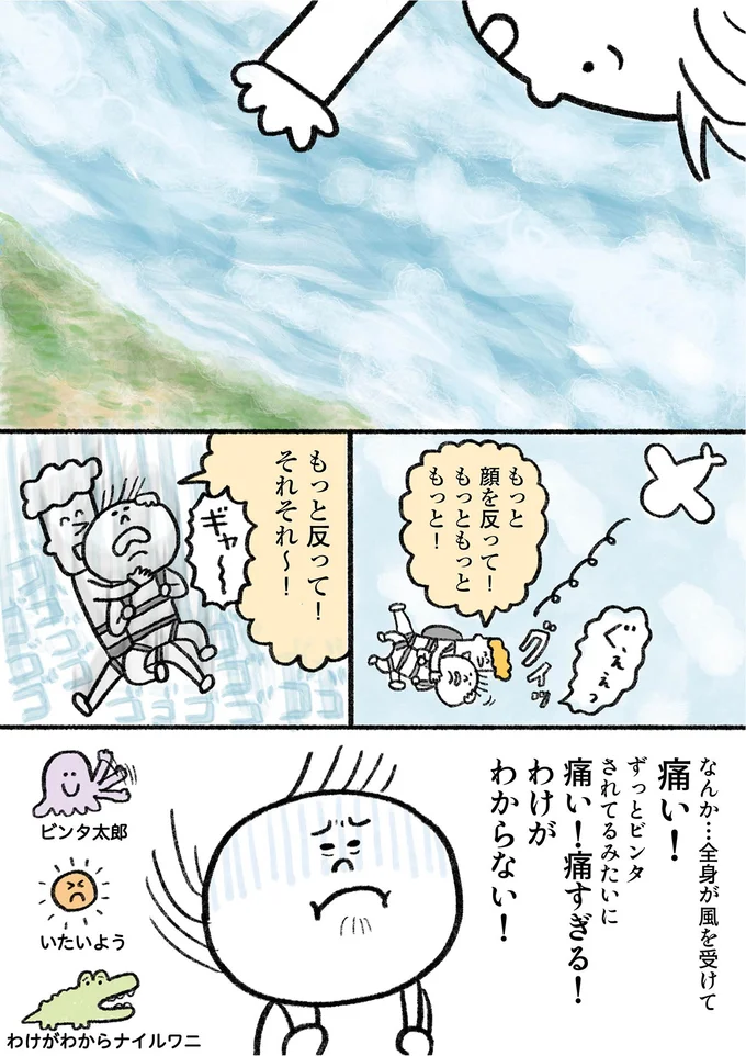 痛い！