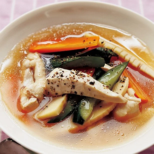 酸みがあって夏でも食べやすい！ 具だくさんでお腹も満足の酸辣湯5選