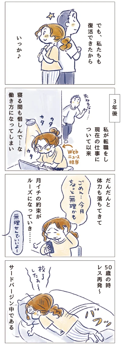 50歳の時レス再発～
