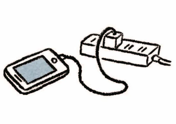 地震発生から3日目にスマホ充電サービスを利用。