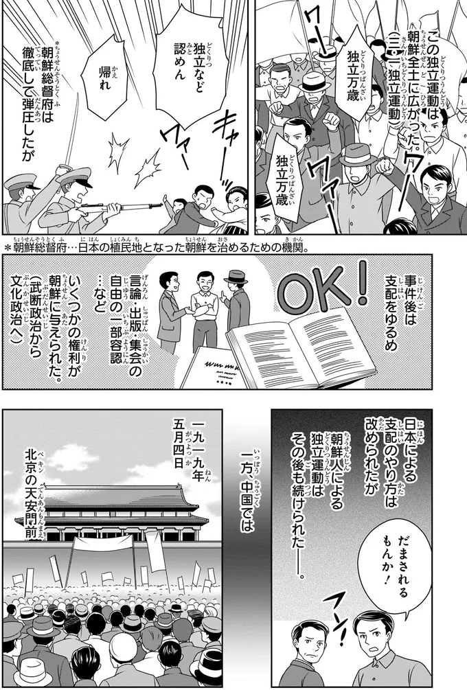 朝鮮人にょる独立運動