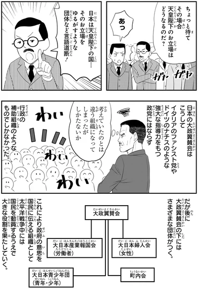 『角川まんが学習シリーズ 日本の歴史 別巻 よくわかる近現代史2 戦中・戦後の日本』より