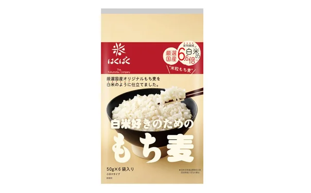 食物繊維は6.6倍！色や食感がまるでお米な雑穀に驚き/はくばく「白米好きのためのもち麦」【レタスクラブお米SELECTION】