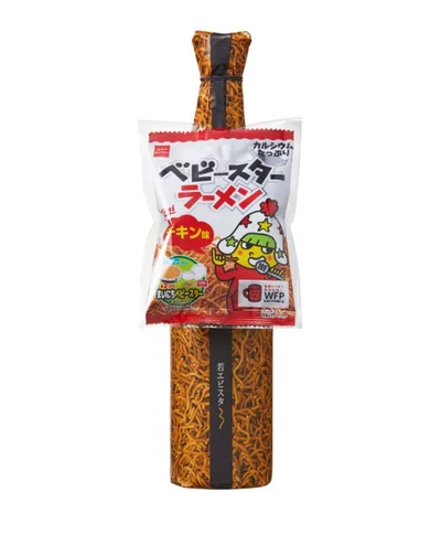 若戎酒造×ベビースター「純米吟醸 若エビスタ～」