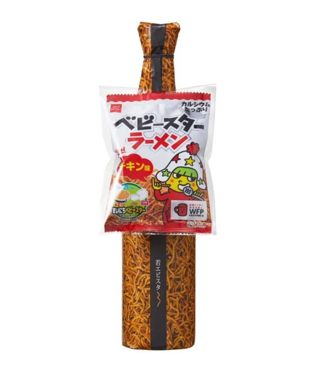 若戎酒造×ベビースター「純米吟醸 若エビスタ~」