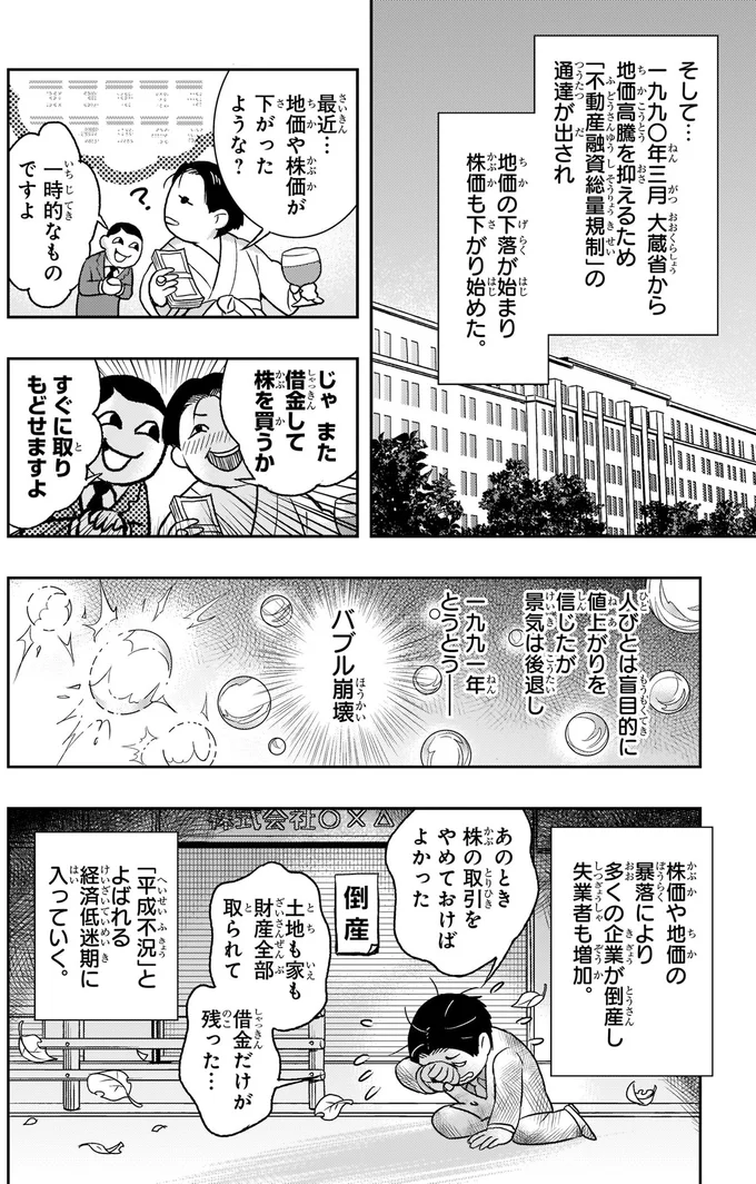 バブル崩壊