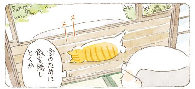 じいちゃんの居ぬ間に猫がむくり。隠し場所はお見通しだ！／ねことじいちゃん 9（4）
