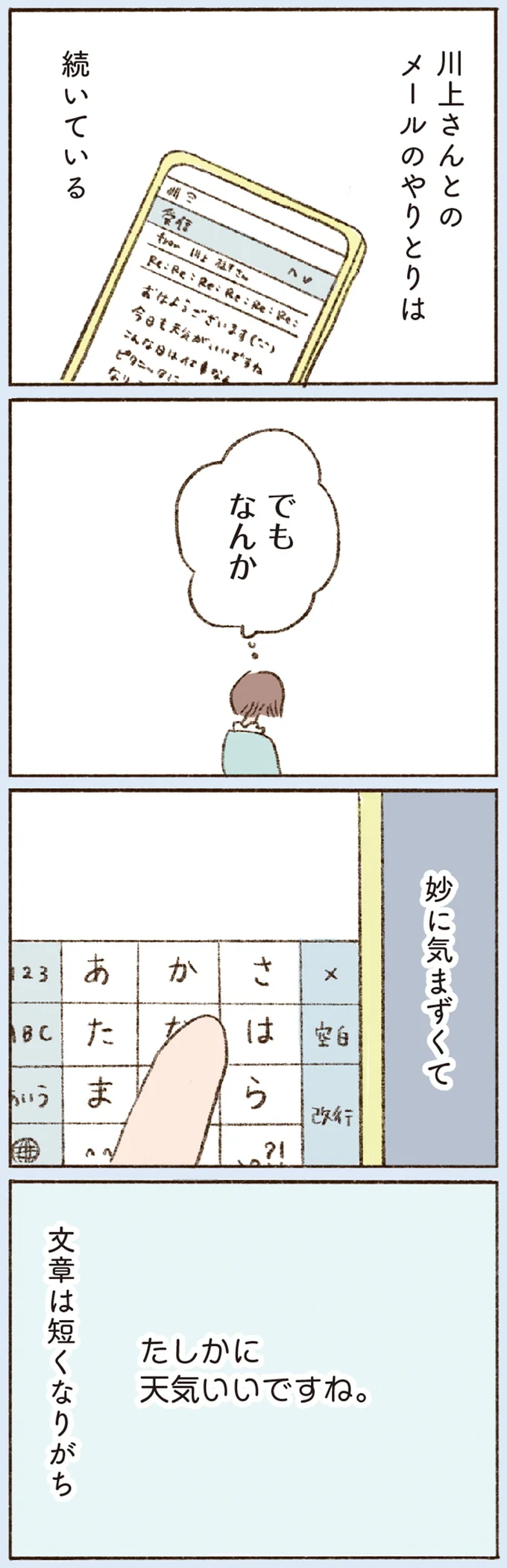 文章は短くなりがち