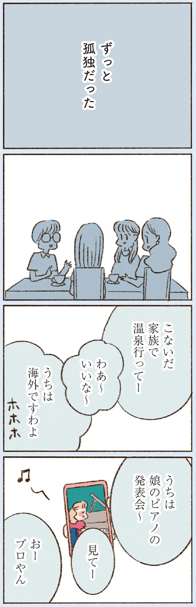 ずっと孤独だった