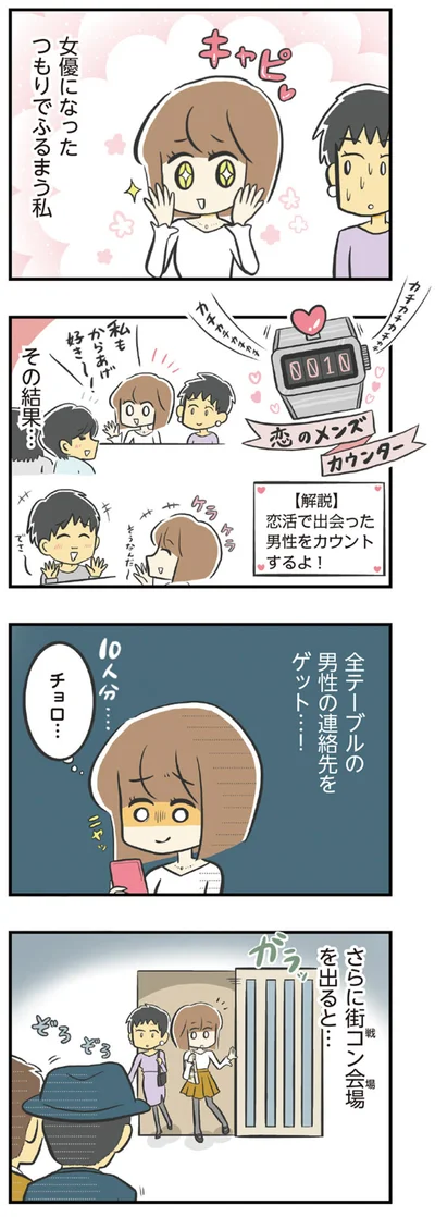 女優になったつもりでふるまう私
