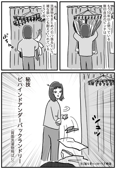 もう10年以上使っている無印良品のピンチ