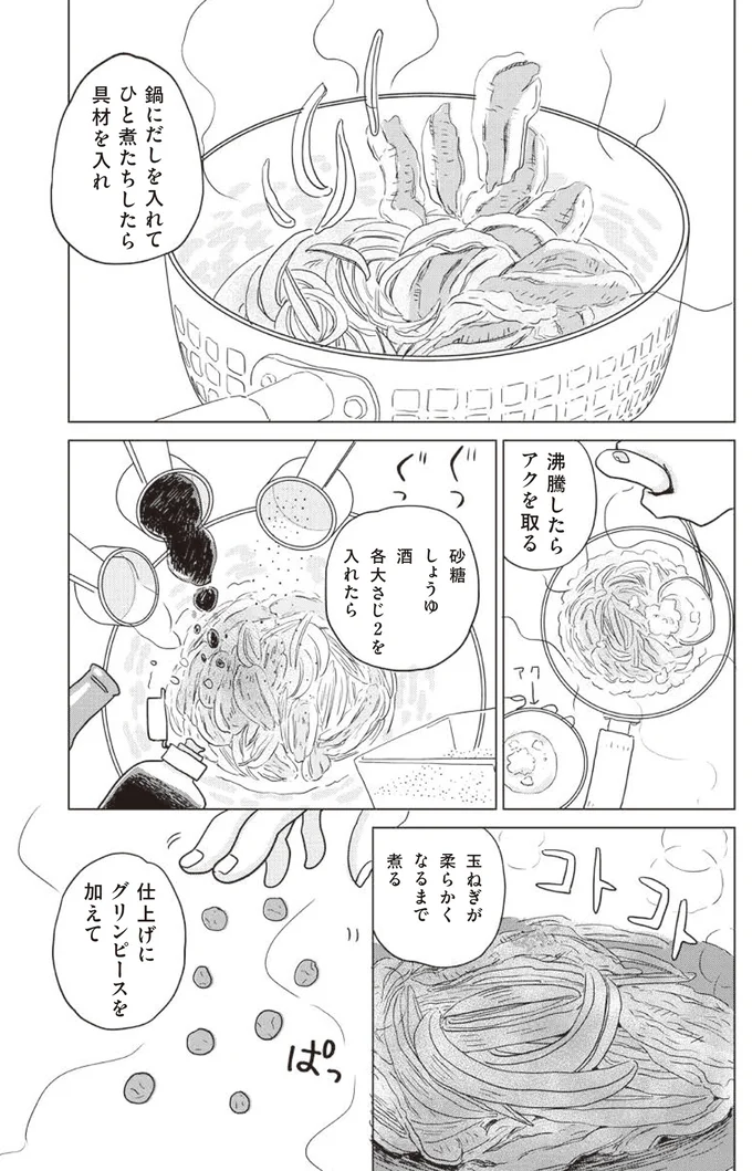 『調理のめんどーが吹き飛ぶ！ 平野レミのマンガでわかる料理教室』より