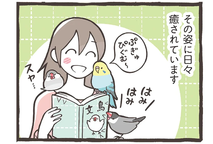 日々癒されています
