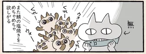 鯖味の猫缶は嫌いなのに、鯖の塩焼きは欲しがる？ 不思議なうちの猫の話／シャム猫あずきさんは世界の中心（1）