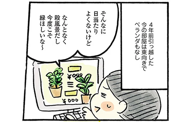 今度こそ緑ほしいな～