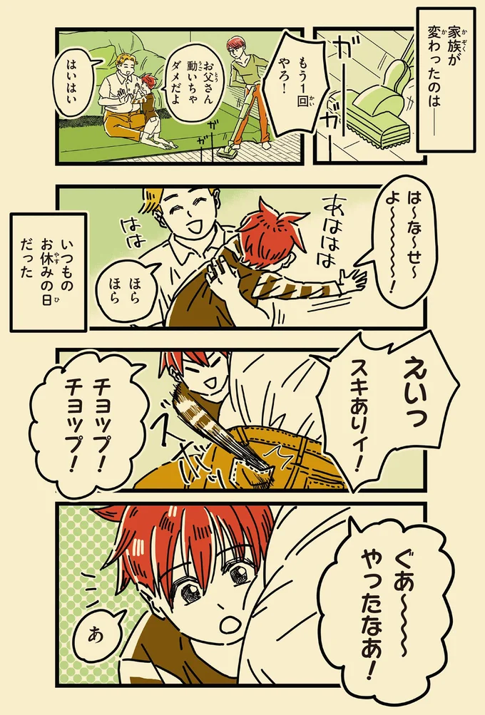 いつものお休みの日だった