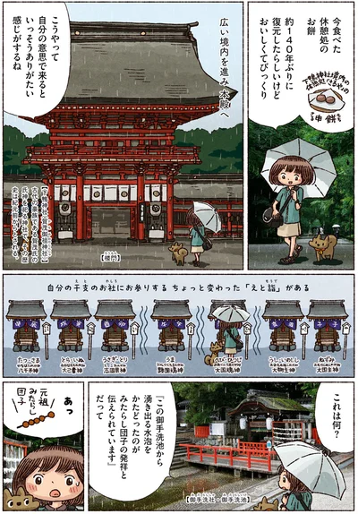 広い境内を進み本殿へ