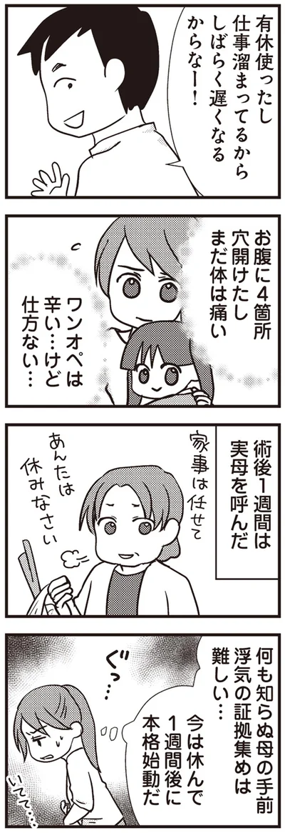 『私の入院中に、旦那がセフレを作りました』より