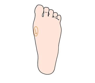 食べ過ぎは胃のゾーンを親指で刺激