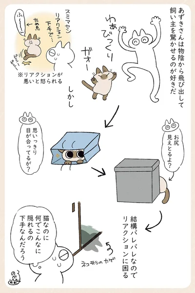 お尻見えとるよ？