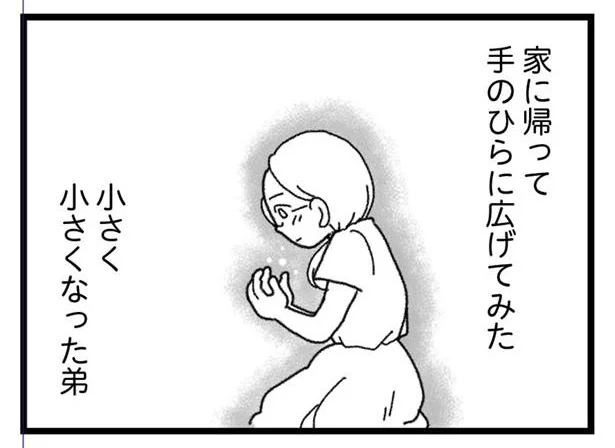 小さく小さくなった弟