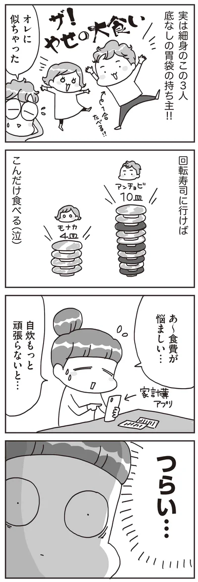 つらい…