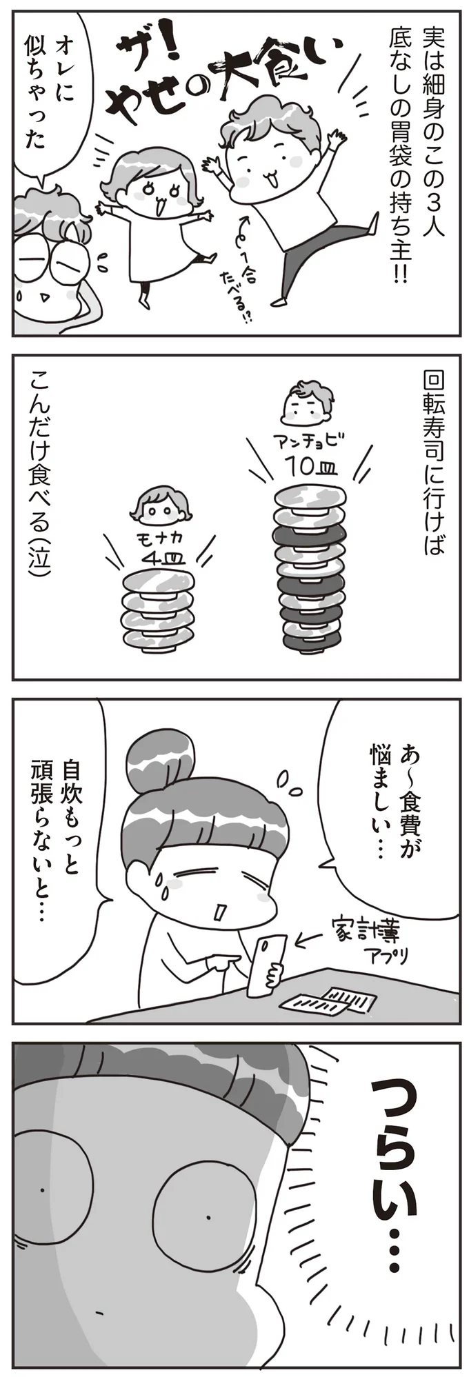 つらい…